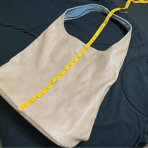 Source Unknown Cream Hobo Bag